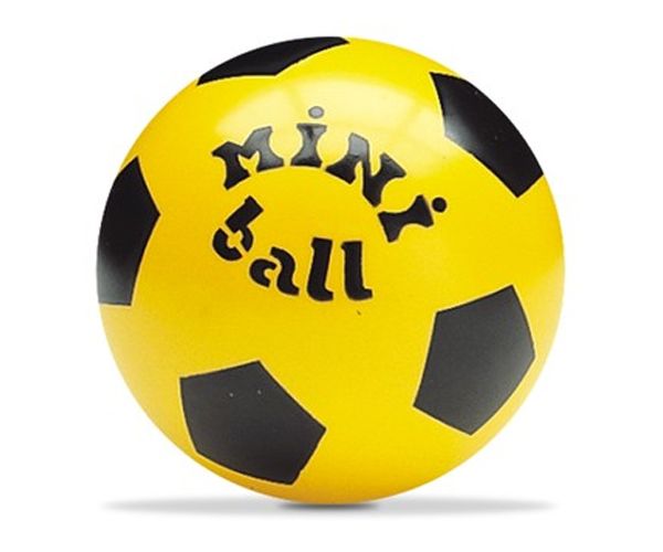 MiniBall focimintás gumilabda 14cm többféle változatban
