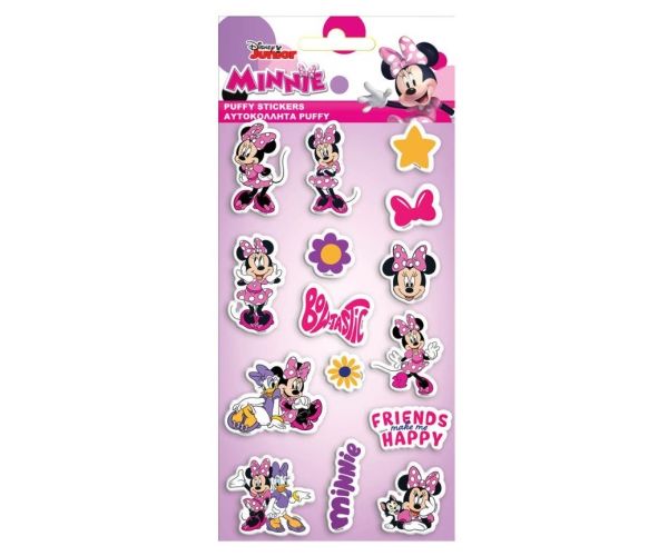 Minnie egeres 3D pufi matrica szett 10x22cm-es íven