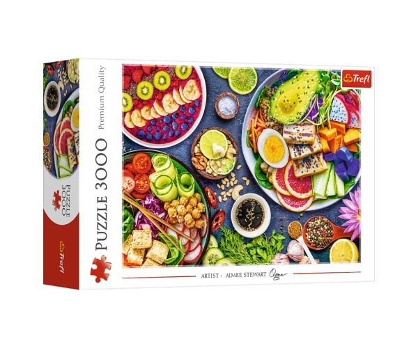 Buddha tál 3000db-os puzzle - Trefl