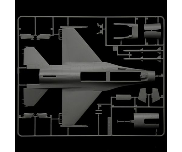 Italeri 1/48 F-16C Fighting Falcon vadászrepülőgép makett