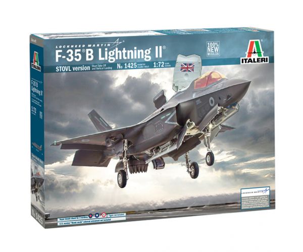 Italeri 1/72 F-35B Lightning II vadászrepülőgép makett