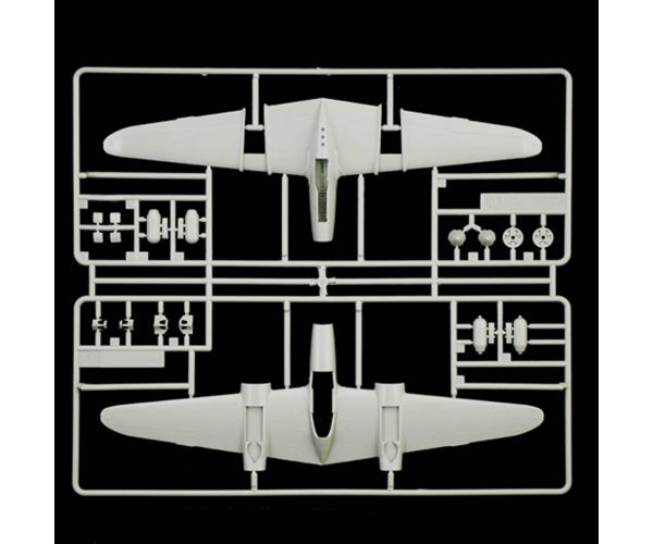 Italeri 1/72 P-38J Lightning repülőgép makett
