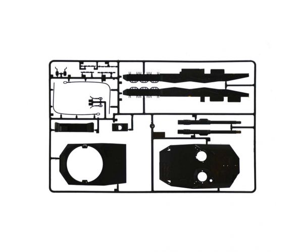 Italeri 1/35 Leopard 2A4 tank makett