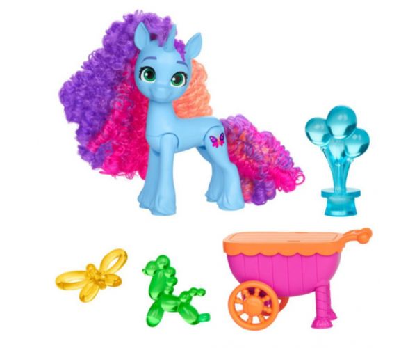 Én kicsi pónim: Mondd el a meséd lufis Misty Brightdawn póni figura - Hasbro