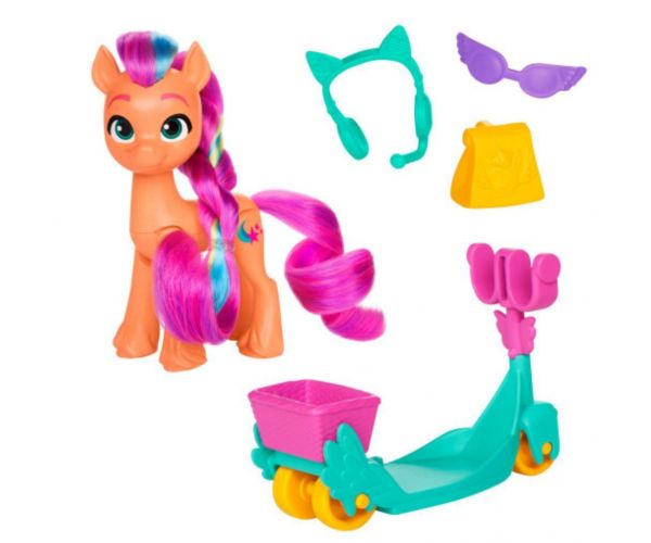 Én kicsi pónim: Mondd el a meséd rolleres Sunny Starscout póni figura - Hasbro