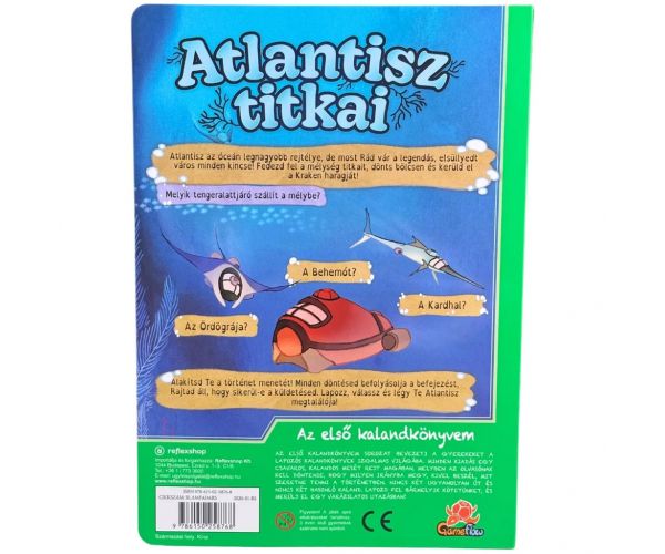 Az első kalandkönyvem: Atlantisz titkai