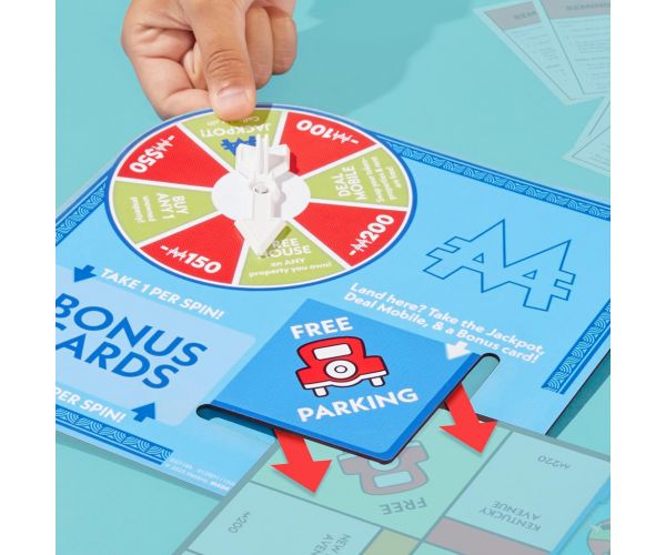 Monopoly: Free Parking Jackpot kiegészítő pakli - Hasbro