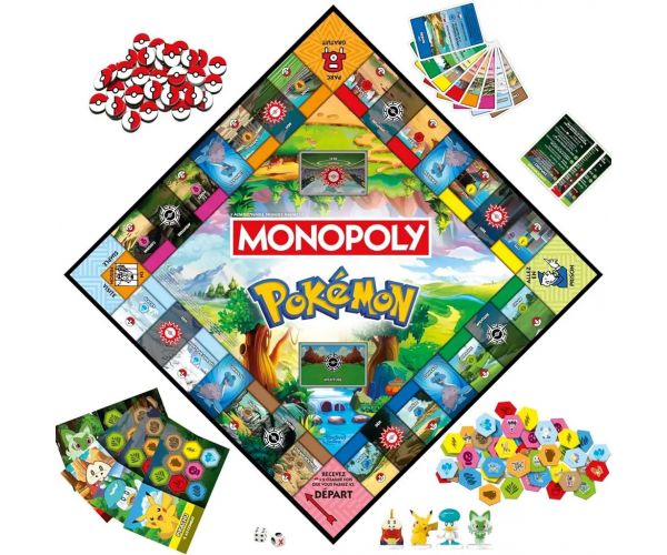 Monopoly Pokemon társasjáték - Hasbro