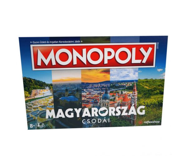 Monopoly Magyarország csodái társasjáték
