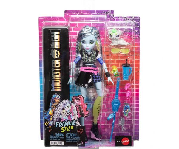 Monster High Frankie Stein baba kiegészítőkkel - Mattel