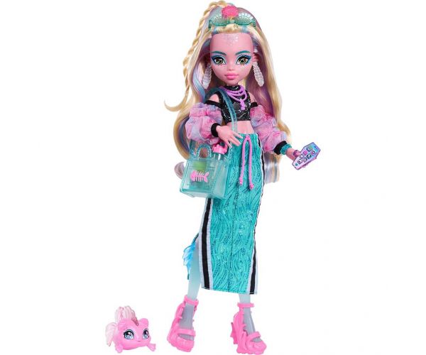 Monster High Lagoona Blue baba kiegészítőkkel - Mattel