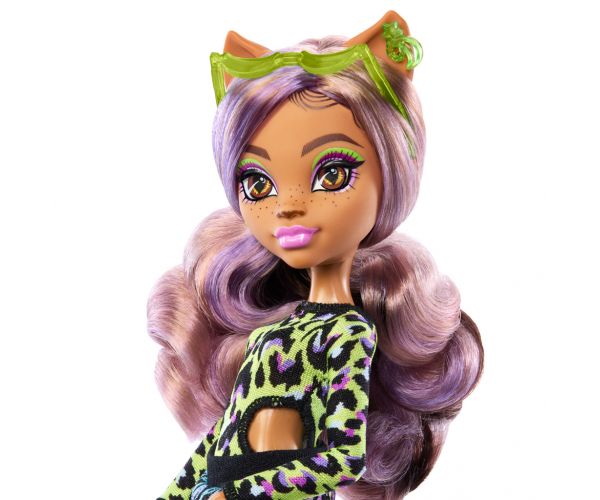Monster High: Scare-adise Island – Clawdeen Wolf baba kiegészítőkkel - Mattel