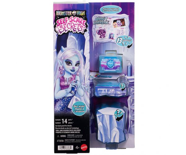 Monster High Rémségápolás Abbey Bominable baba kiegészítőkkel - Mattel