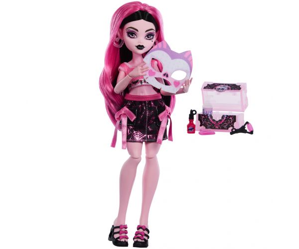 Monster High Rémségápolás Draculaura baba kiegészítőkkel - Mattel