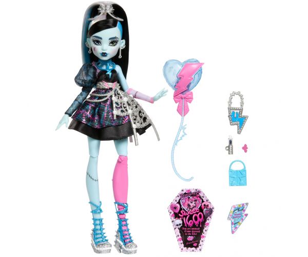 Monster High: Scary Sweet Birthday misztikus mulatság Frankie baba - Mattel