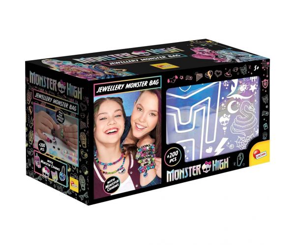 Monster High Rémszer ékszerkészítő szett Rémtáskában - Lisciani