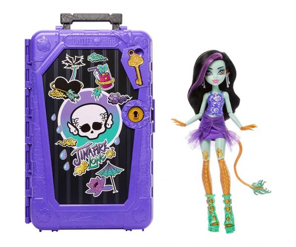 Monster High Szörnyen Jóbarátok titkai: Rémes utazás Jinafire Long baba - Mattel