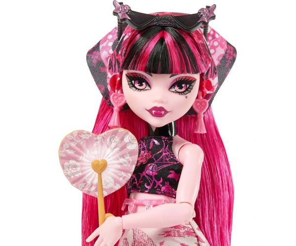 Monster High Szörnyen Jóbarátok titkai: Rémes utazás Draculaura baba - Mattel