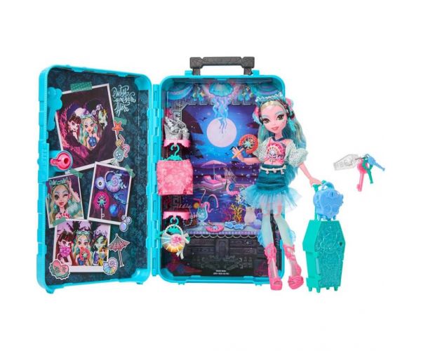 Monster High Szörnyen Jóbarátok titkai: Rémes utazás Lagoona Blue baba - Mattel