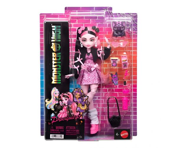 Monster High Draculaura baba kiegészítőkkel - Mattel