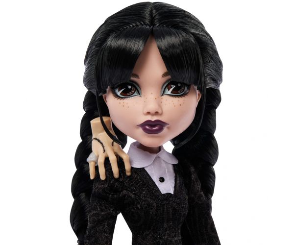 Monster High x Wednesday – Wednesday Addams baba kiegészítőkkel – Mattel