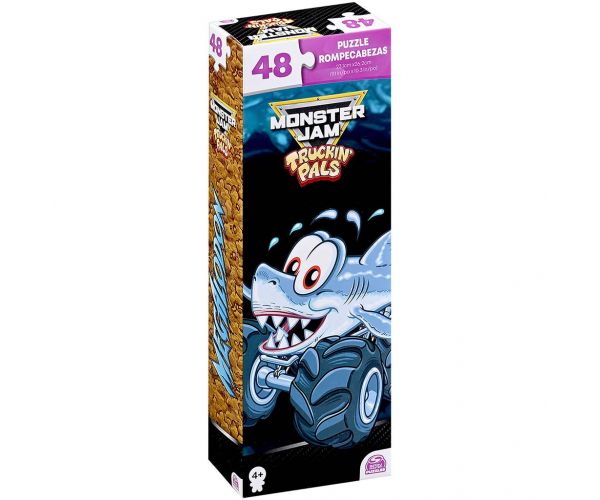 Monster Jam Trucklin Pals 48db-os puzzle - Spin Master