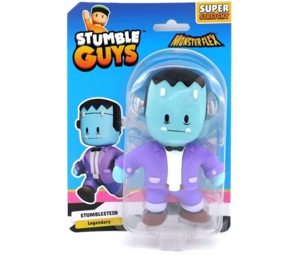 Monsterflex: Nyújtható Stumble Guys figura 3. széria többféle változatban 1db