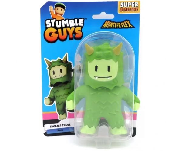 Monsterflex: Nyújtható Stumble Guys figura 3. széria többféle változatban 1db