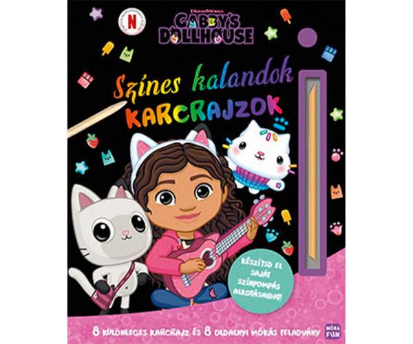 Móra: Gabi babaháza - Színes kalandok karcrajzok
