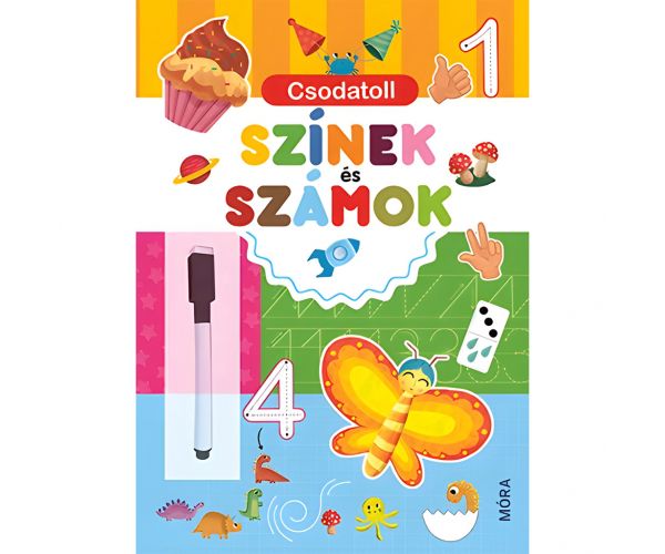 Móra: Csodatoll - Színek és számok foglalkoztató füzet