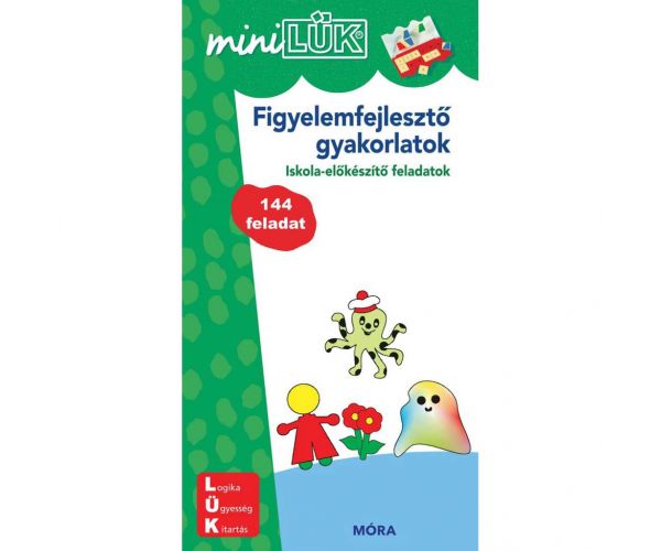 Móra: miniLÜK Figyelemfejlesztő gyakorlatok - Iskola előkészítő feladatok