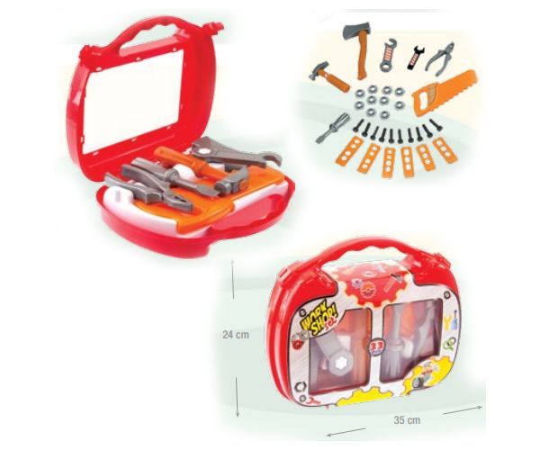 Mochtoys: Hordozható barkács készlet 33db-os szett