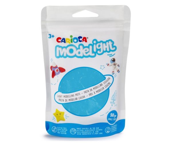 Modelight 50g-os világoskék gyurma - Carioca