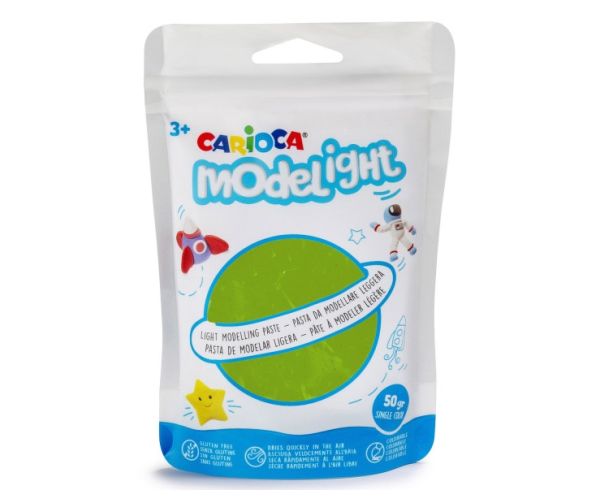 Modelight 50g-os világoszöld gyurma - Carioca