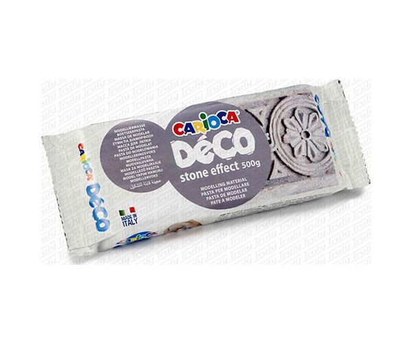 Modellező agyag kőszürke színben 500g - Carioca