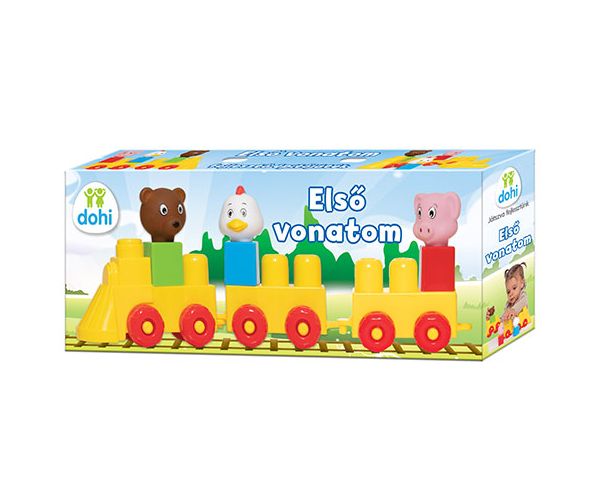 Első vonatom építőjáték