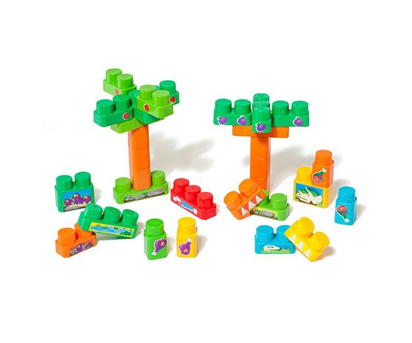Molto: Blocks kockafaló gigantosaurus dinós építőkocka szett hanggal 30db-os