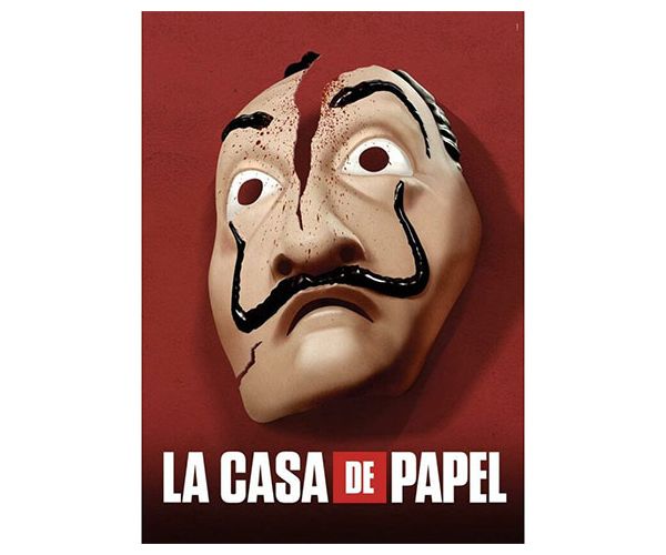 A nagy pénzrablás: Dali maszk 500db-os puzzle - Clementoni