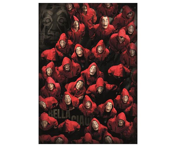 A nagy pénzrablás: Tolvajok vagy túszok? puzzle 1000db-os - Clementoni