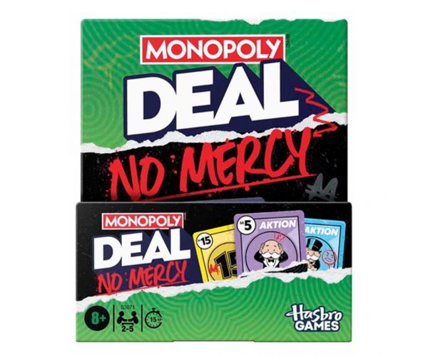 Monopoly Deal No mercy kártyajáték - Hasbro