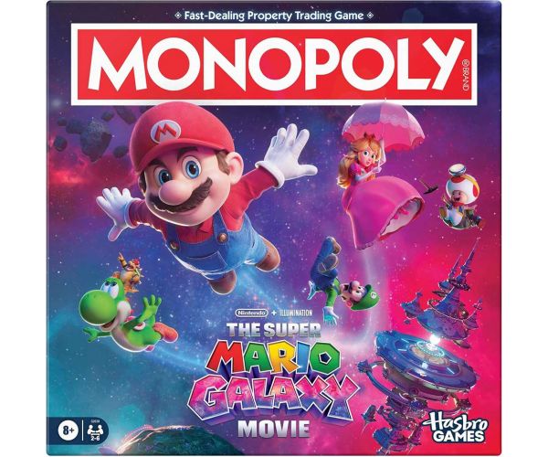 Monopoly Super Mario Galaxis A Film társasjáték - Hasbro