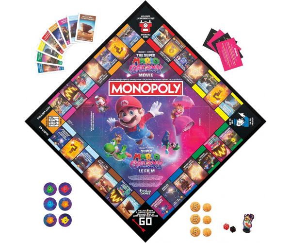 Monopoly Super Mario Galaxis A Film társasjáték - Hasbro
