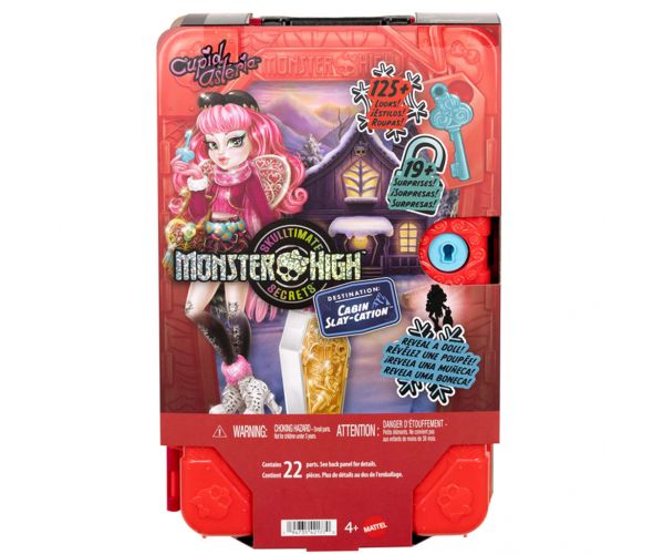 Monster High Szörnyen Jóbarátok Titkai - Rémmenedék - Cupid Asteria - Mattel