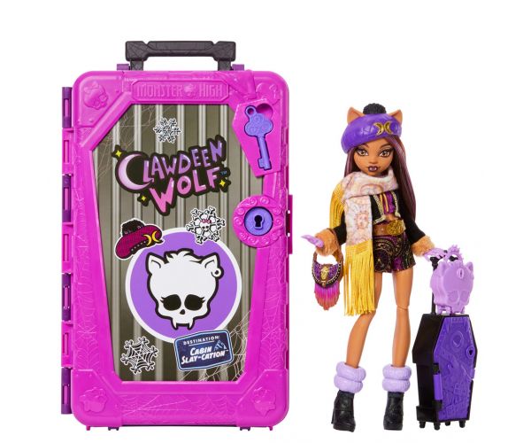 Monster High Szörnyen Jóbarátok Titkai - Rémmenedék - Clawdeen Wolf - Mattel
