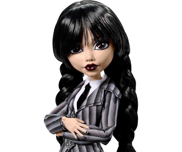 Monster High X Wednesday: Wednesday Addams baba - Mattel