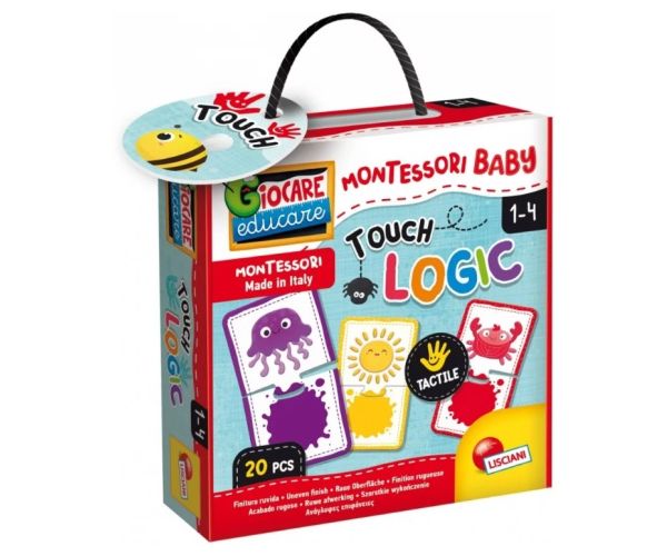 Montessori Baby Touch színek logikai párosítójáték - Lisciani