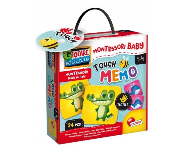 Montessori Baby Touch memóriajáték - Lisciani