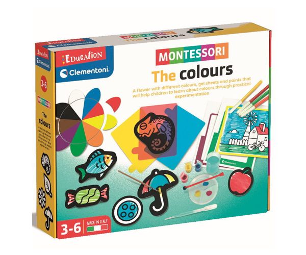 Montessori - A színek felfedezése fejlesztőjáték - Clementoni