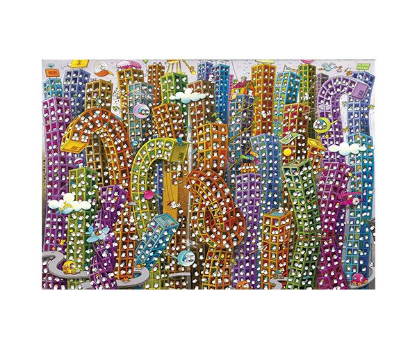 Mordillo A dzsungel puzzle 2000db-os - Clementoni
