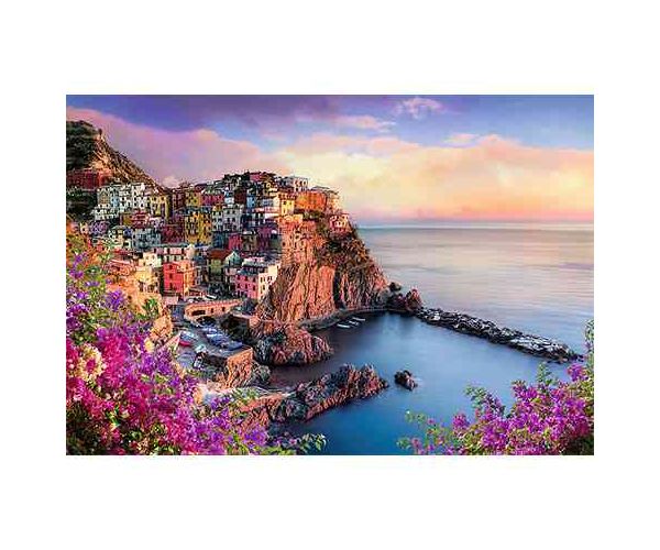 Tengerpart Manarola 1500 db-os puzzle - Trefl